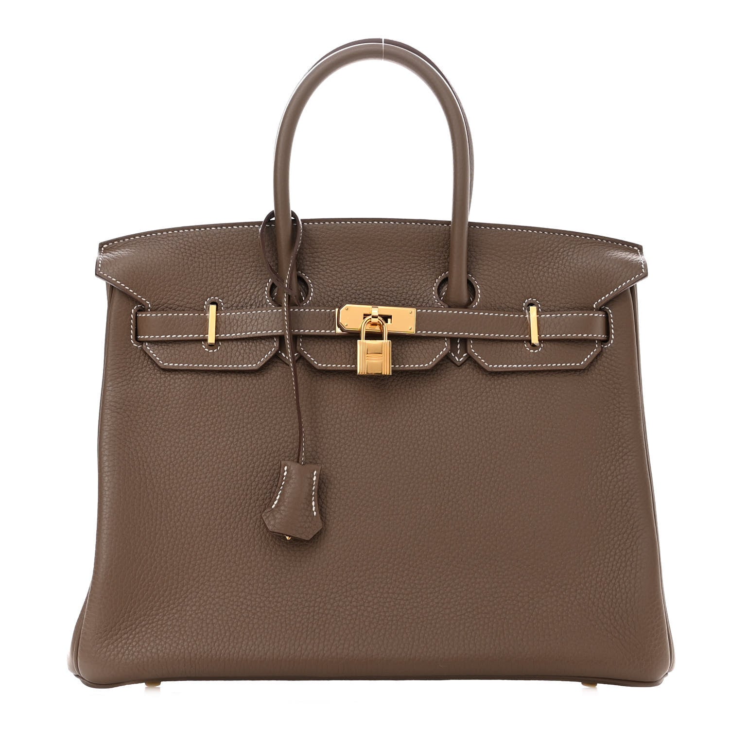 Hermes Togo Birkin 35 Etoupe 1 of 10