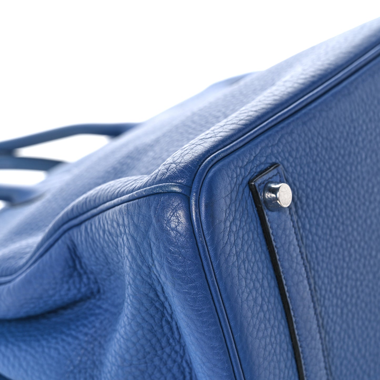 Taurillon Clemence Birkin 35 Bleu Brighton