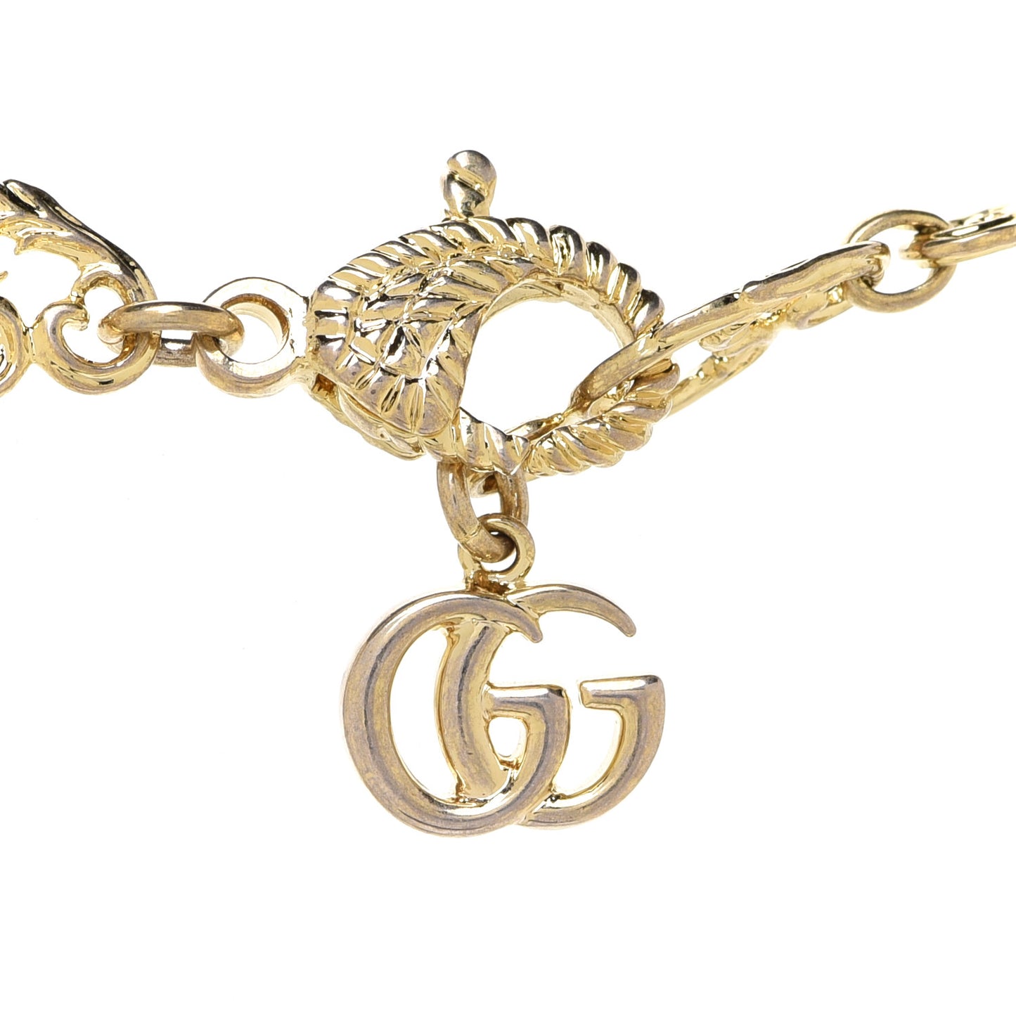 Metal Crystal Enamel Rajah Necklace Gold Blue