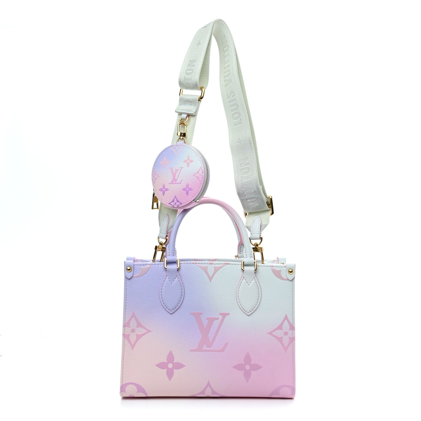 Monogram Giant Spring In The City Onthego PM Sunrise Pastel