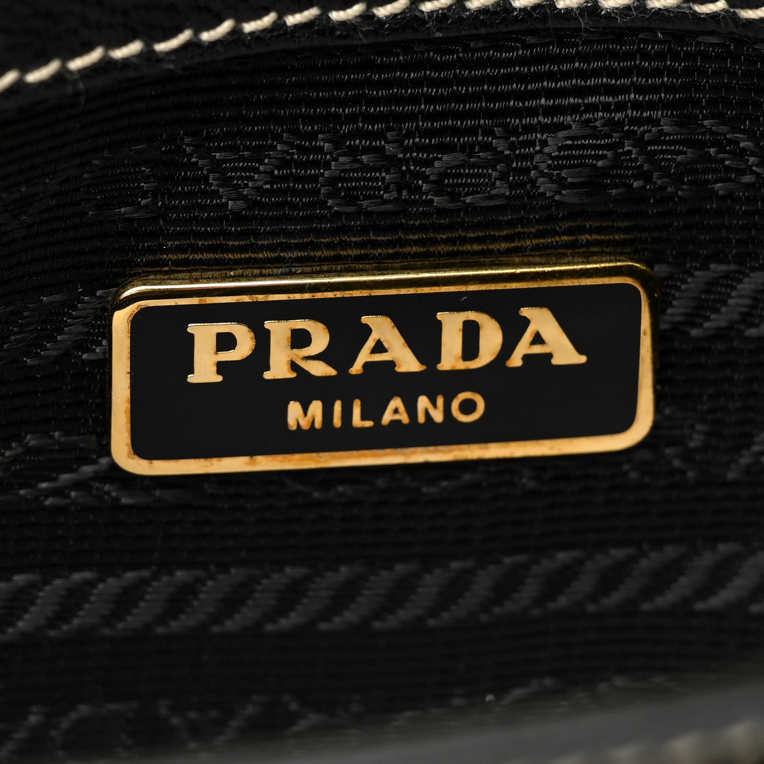 Prada Saffiano Vernice Turnlock Convertible Shoulder Bag Black 6 of 11