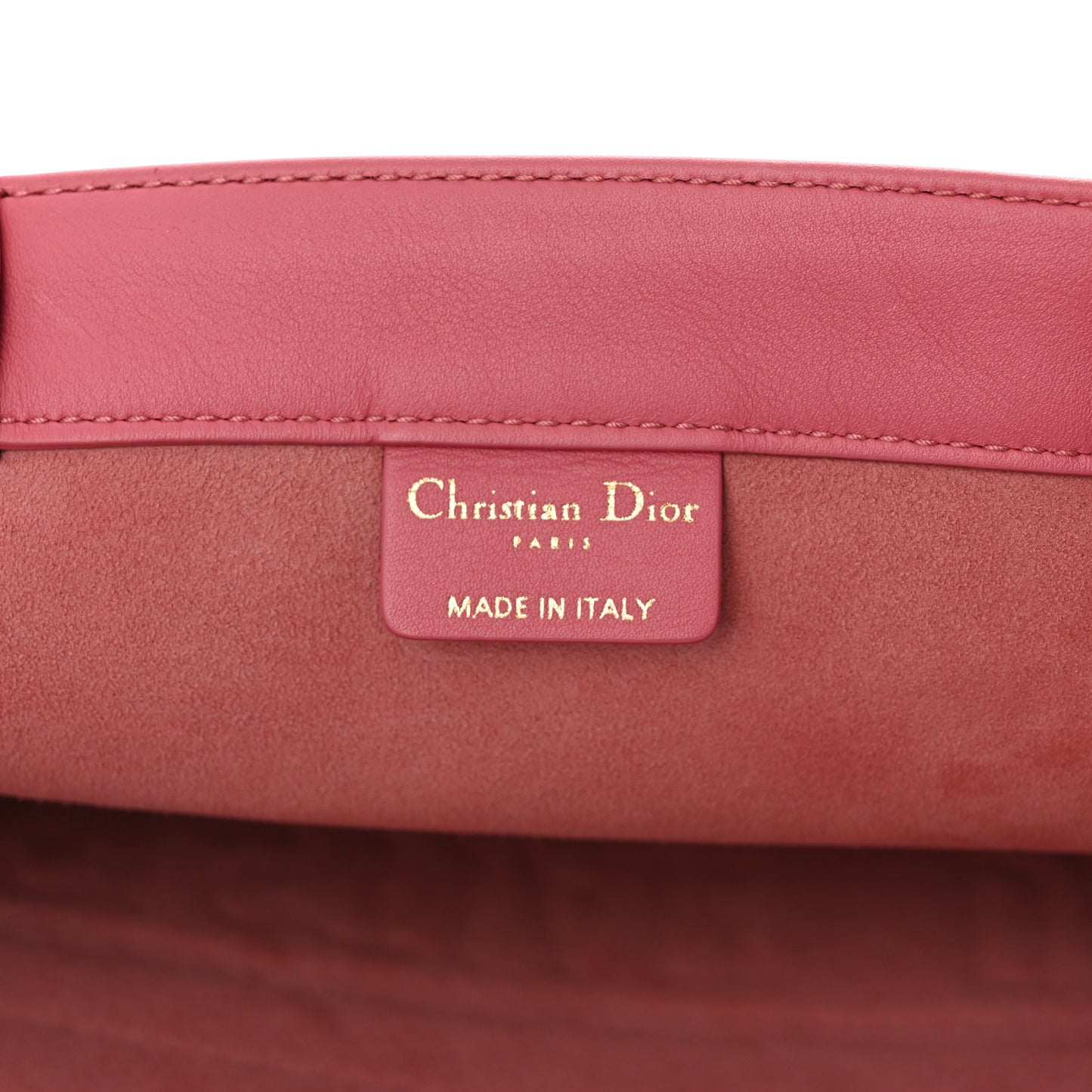 Calfskin Embossed Medium Book Tote Pink