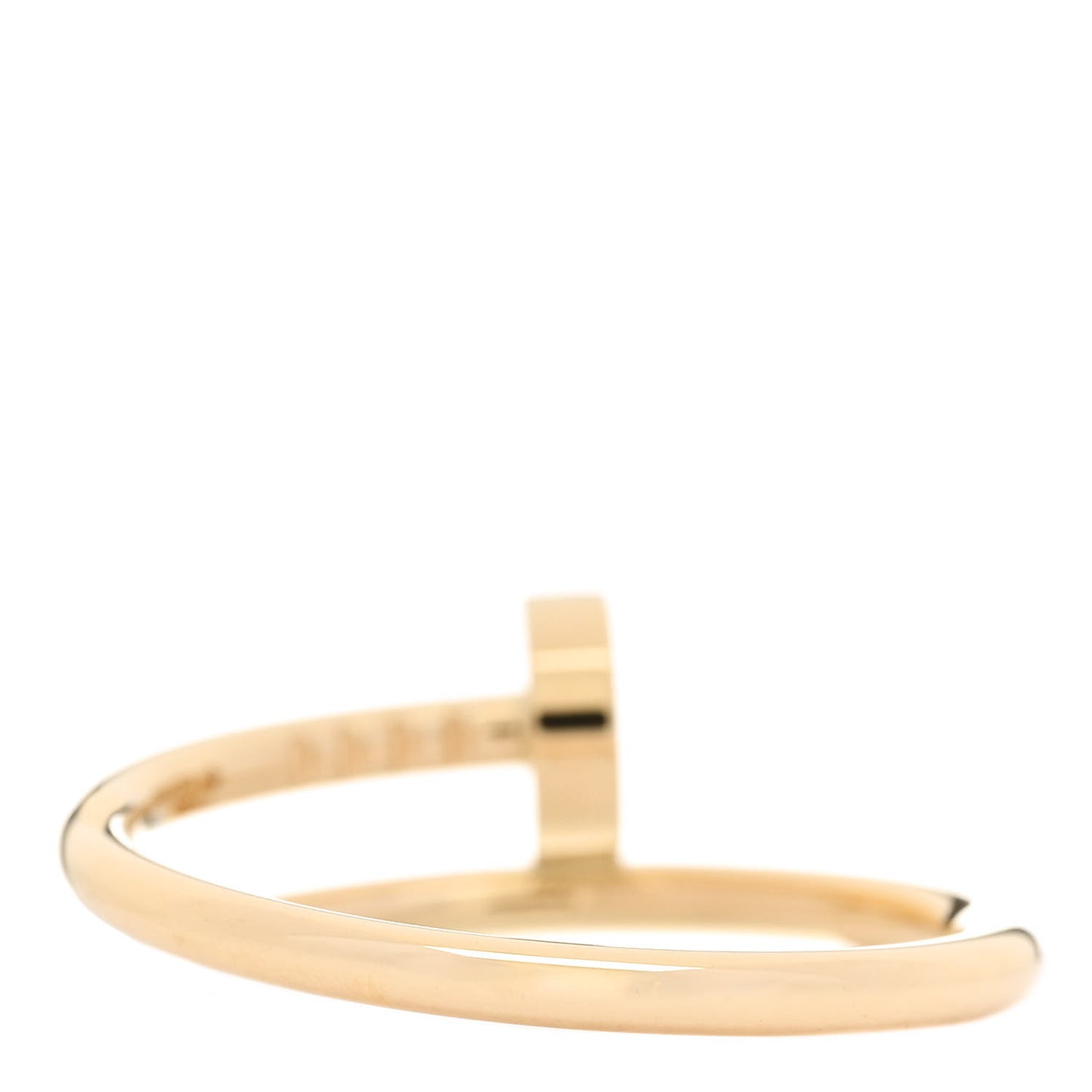 18K Yellow Gold Small Juste Un Clou Ring 53 6.25