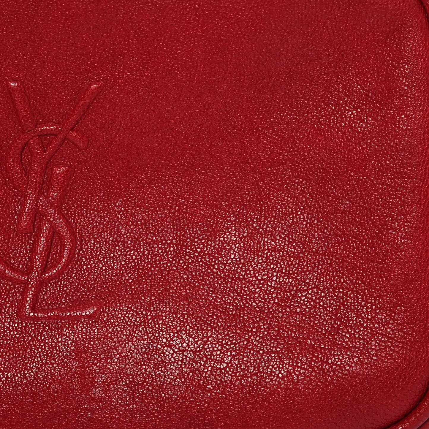 Lambskin Monogram Lou Belt Bag Red