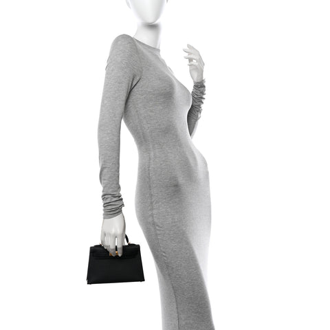 Epsom Mini Kelly Sellier 20 Black