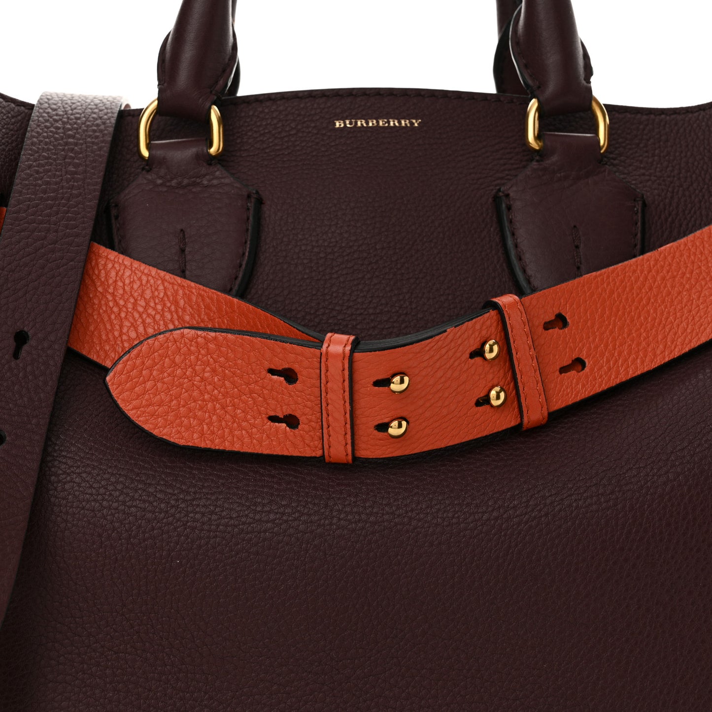 Marais Calfskin Medium Belt Bag Deep Claret