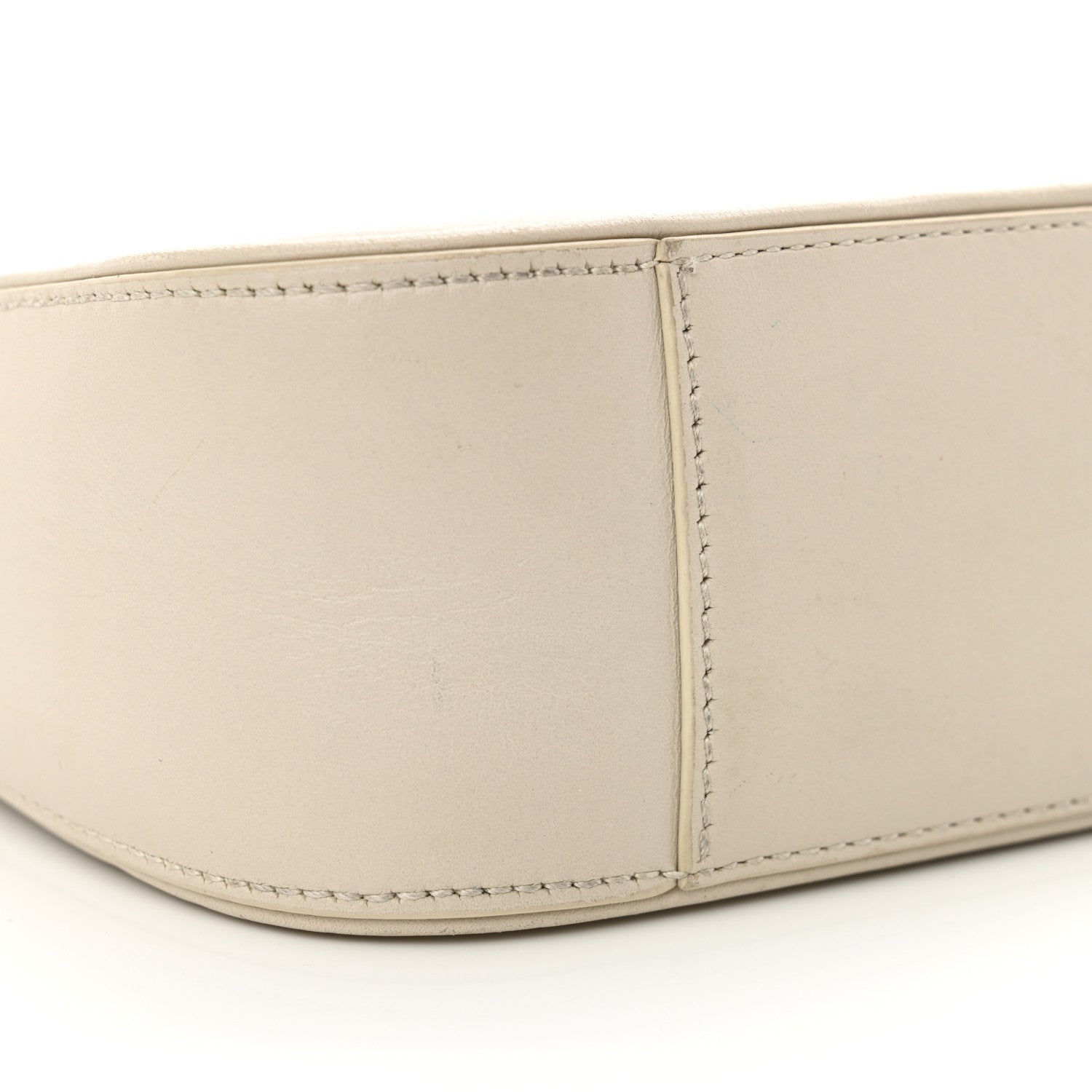 Saint Laurent Smooth Calfskin Le 5 A 7 Hobo Crema Soft 9 of 15