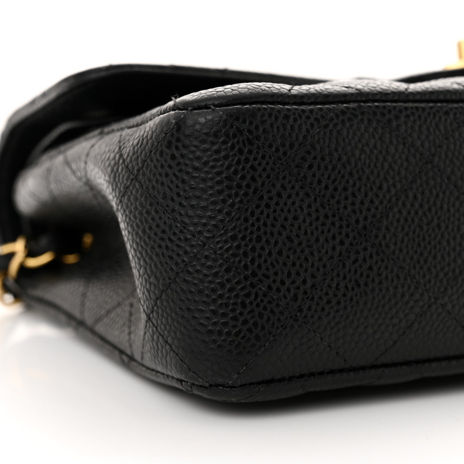 Chanel Caviar Quilted Small Double Flap Black 9 of 16