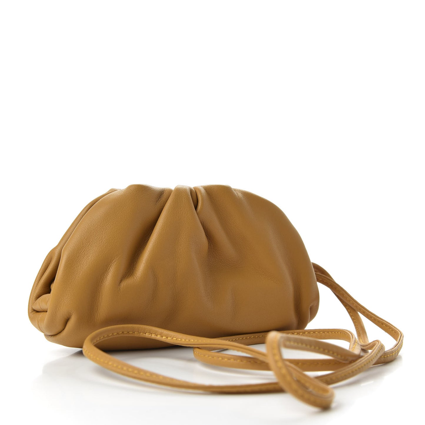 Butter Calfskin Coin Purse Caramel