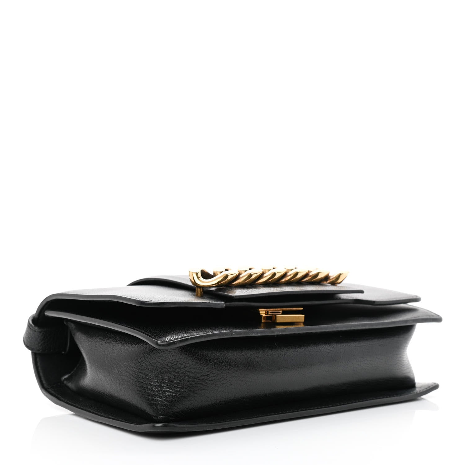 Givenchy Goatskin Infinity Flap Bag Black 3 of 9
