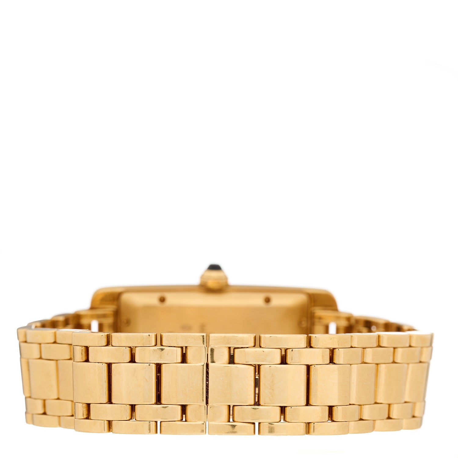 Cartier 18K Yellow Gold 22mm Tank Americaine Automatic Watch 3 of 4