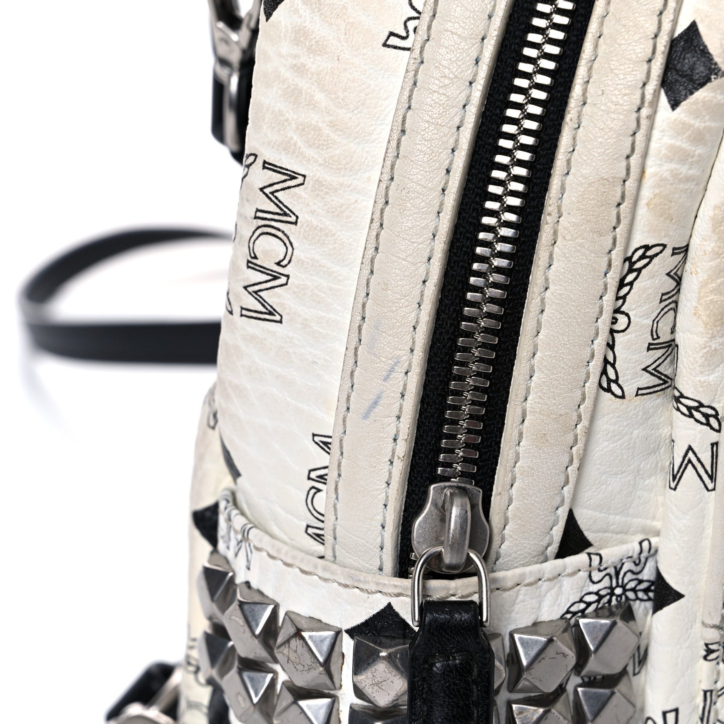 Visetos Side Stud X-Mini Stark Bebe Boo Backpack White