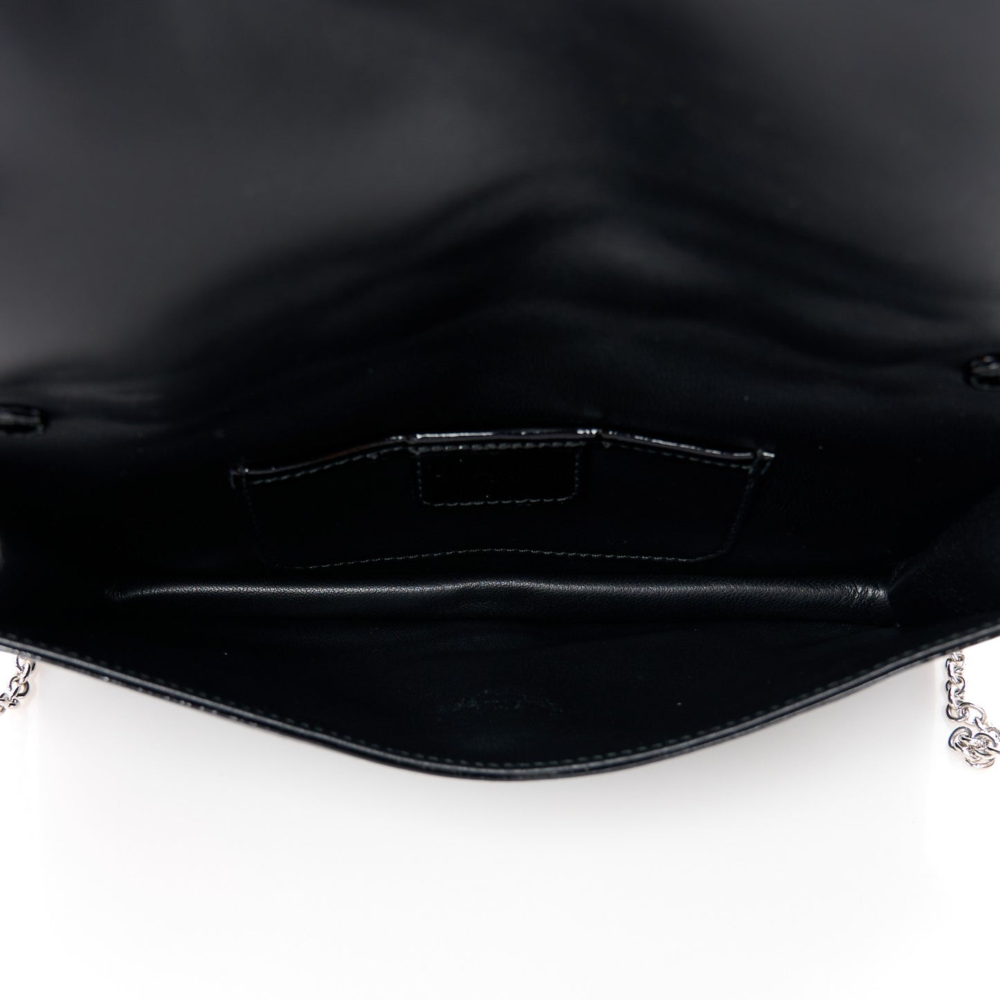Patent Cannage Lady Dior Convertible Clutch Black