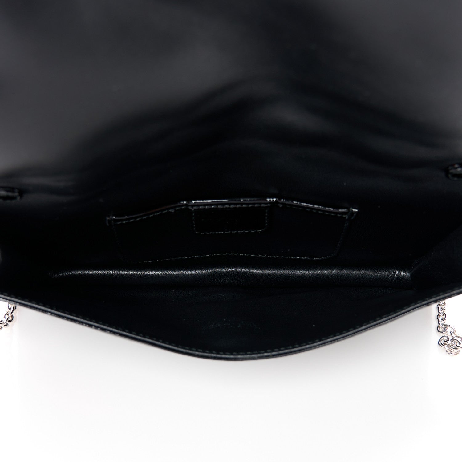 Christian Dior Patent Cannage Lady Dior Convertible Clutch Black 4 of 9