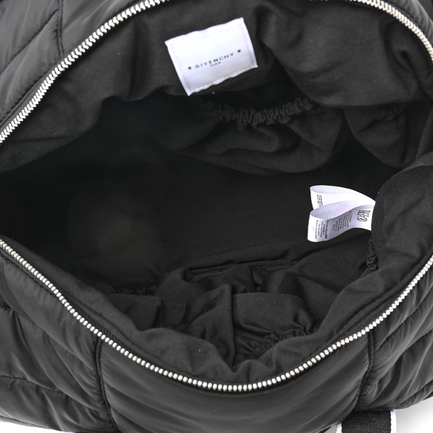 Givenchy Padded Nylon Logo Diaper Bag Black 5 of 7