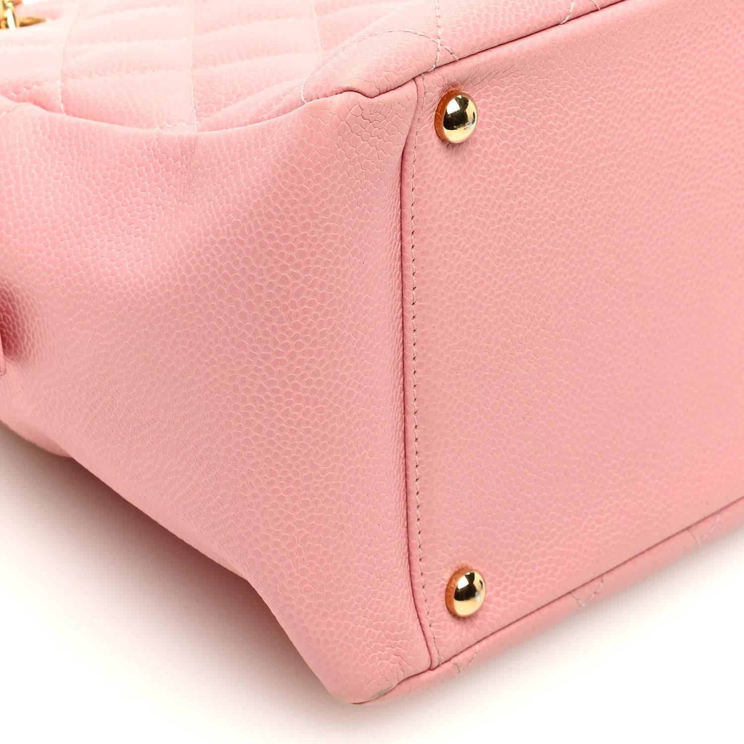 Chanel Caviar Quilted Petit Timeless Shopping Tote PTT Pink 9 of 11