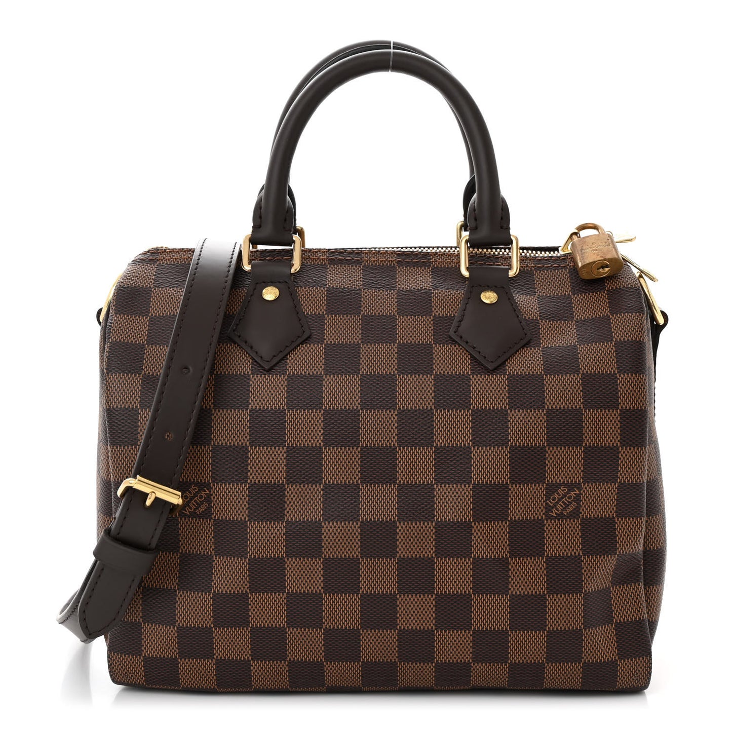 Damier Ebene Speedy Bandouliere 25