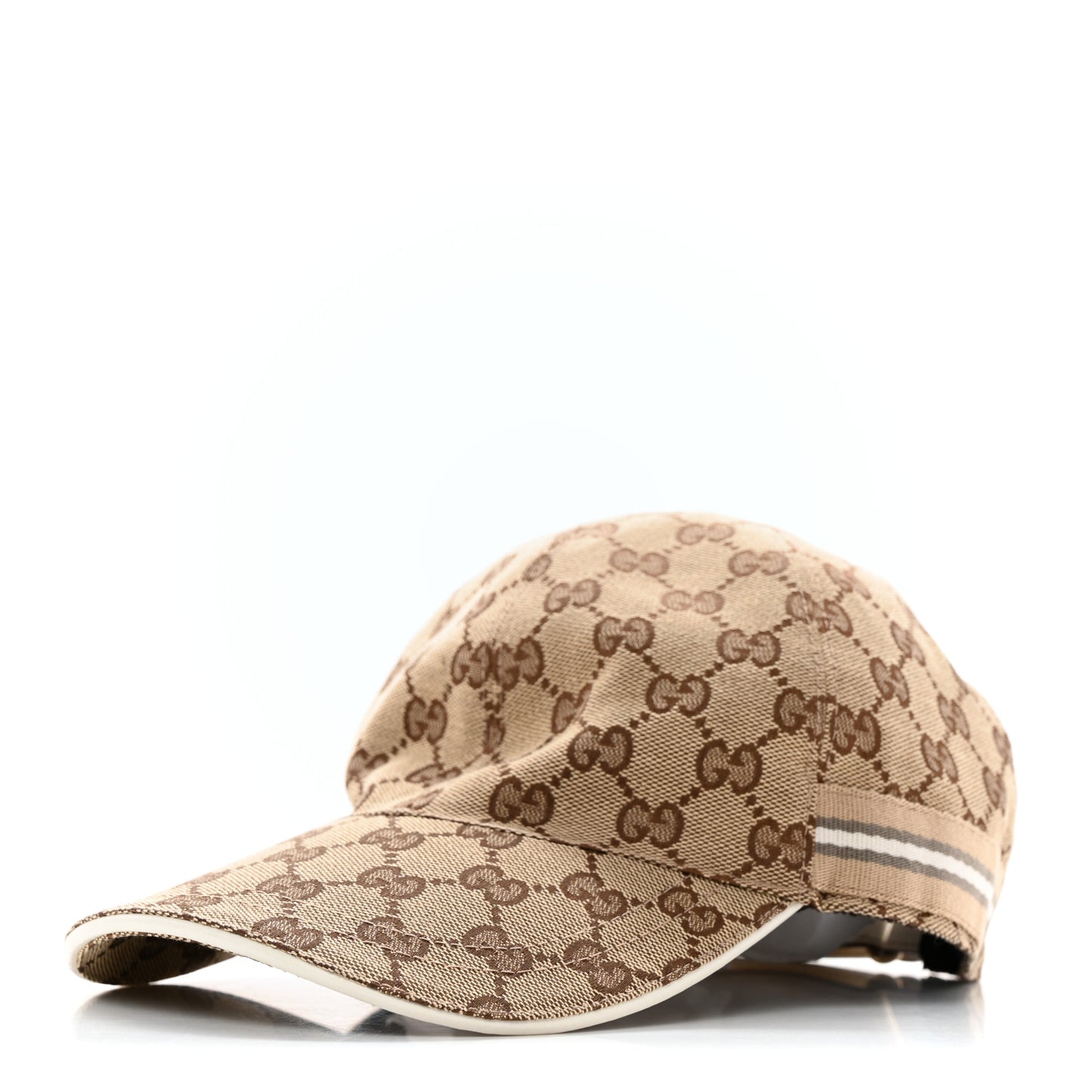 Monogram Web Baseball Hat M Beige