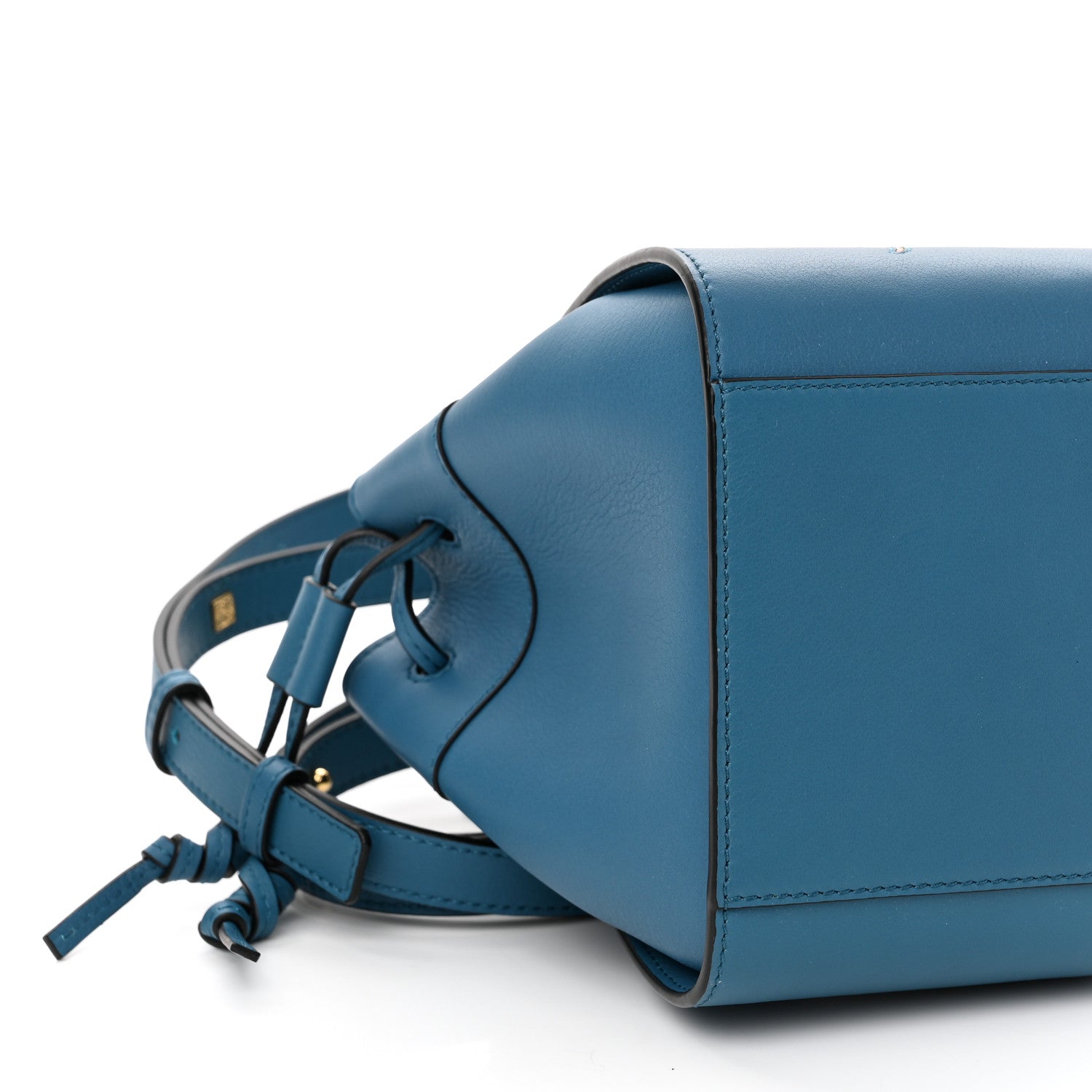 Loewe X SPIRITED AWAY Calfskin Bo Mouse Mini Hammock Shoulder Bag Lagoon Blue 9 of 11