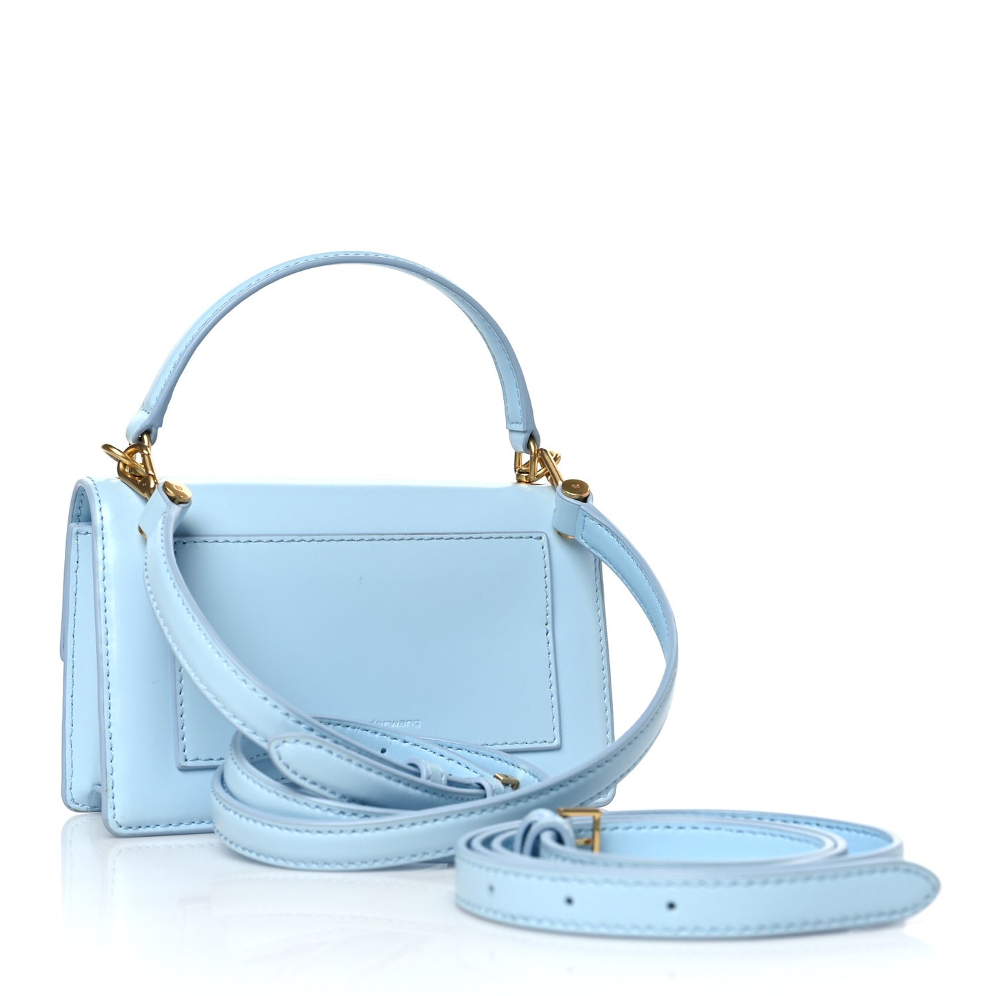 Calfskin Mini Legacy Satchel Blue
