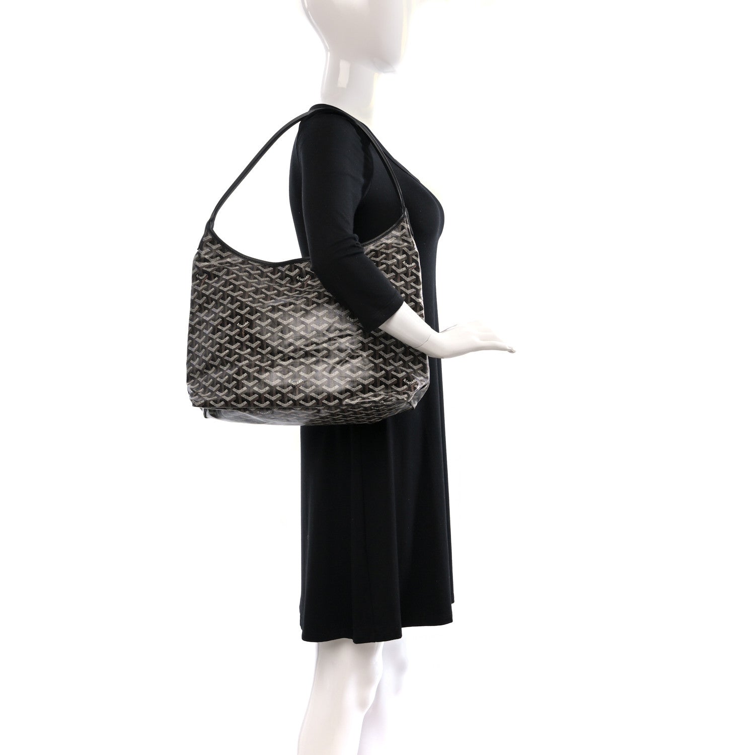 Goyard Goyardine Boheme Hobo Black 2 of 10