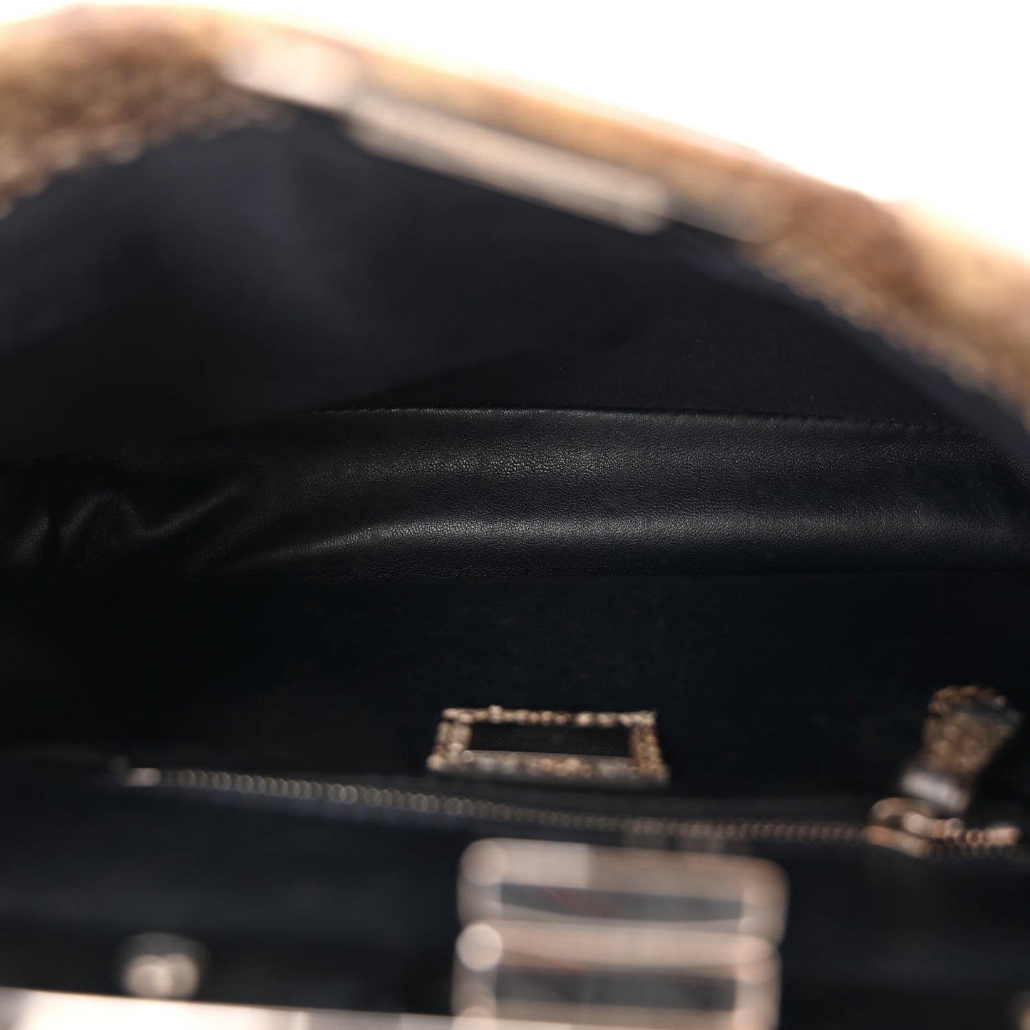 Snakeskin Studded Mini Peekaboo Iconic Satchel Multicolor