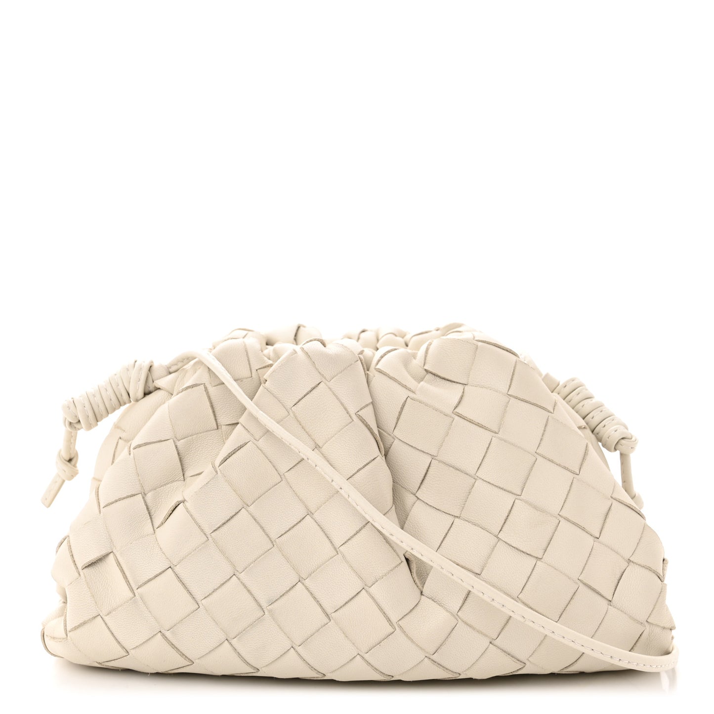 Nappa Intrecciato The Mini Pouch Chalk