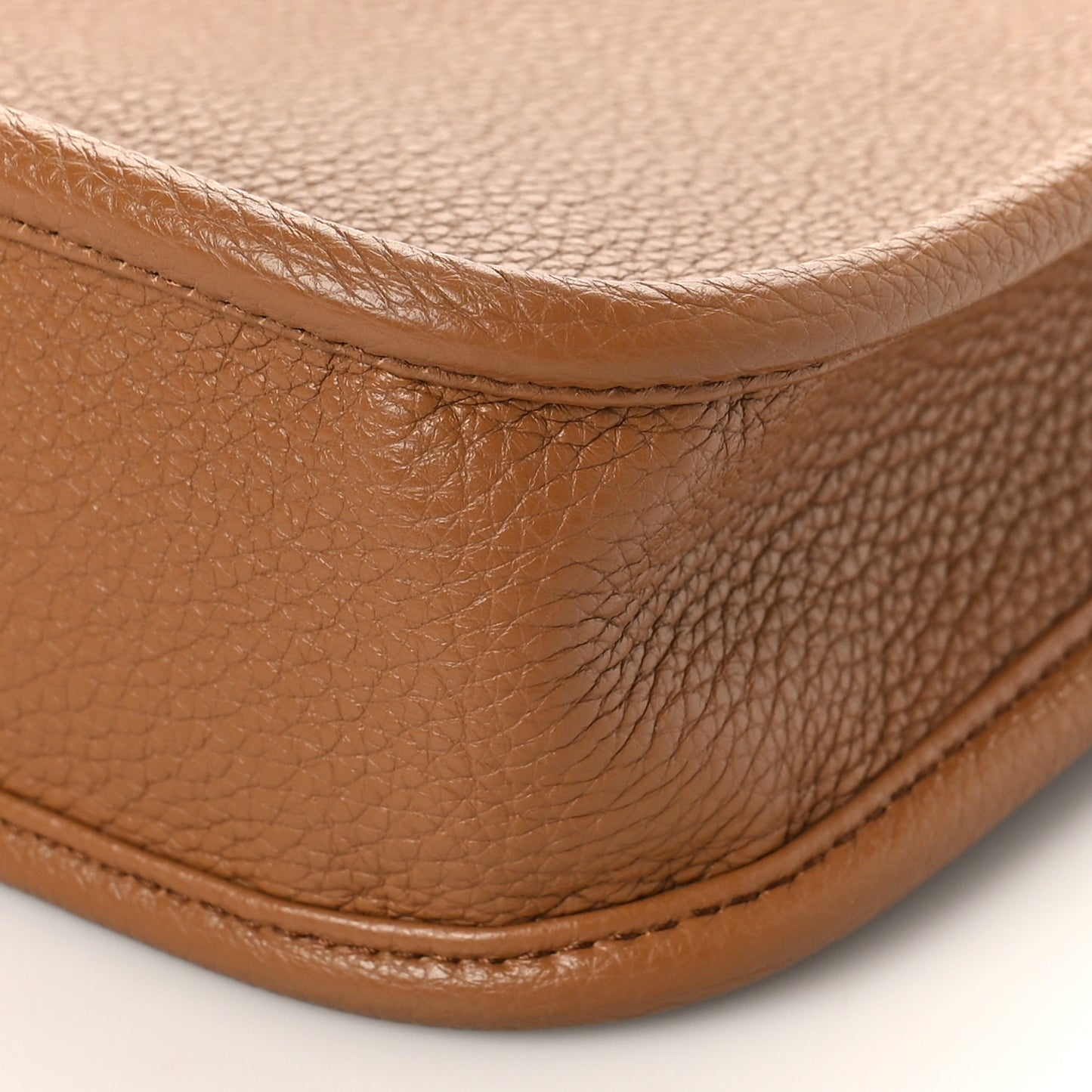 Vitello Daino Soft Mini Hobo Messenger Bag Caramel