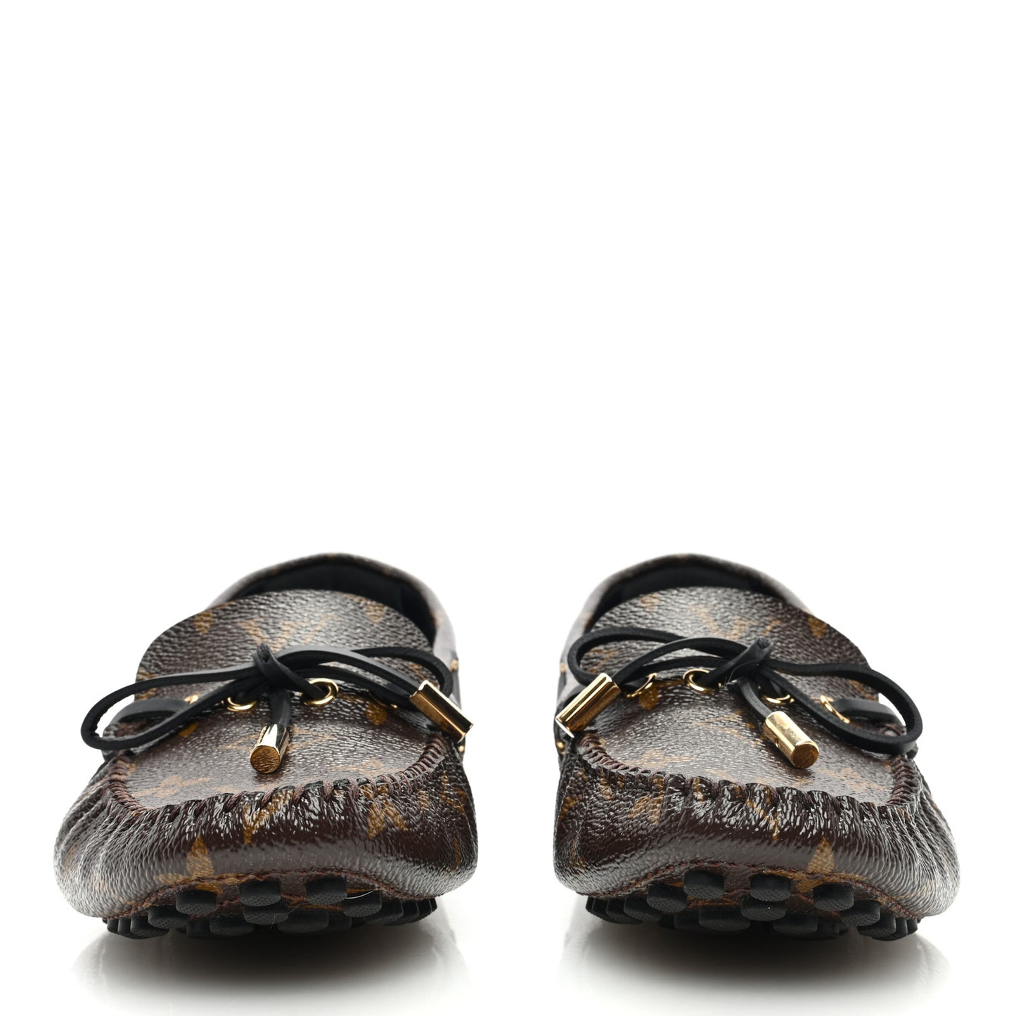 Patent Monogram Gloria Loafers 39