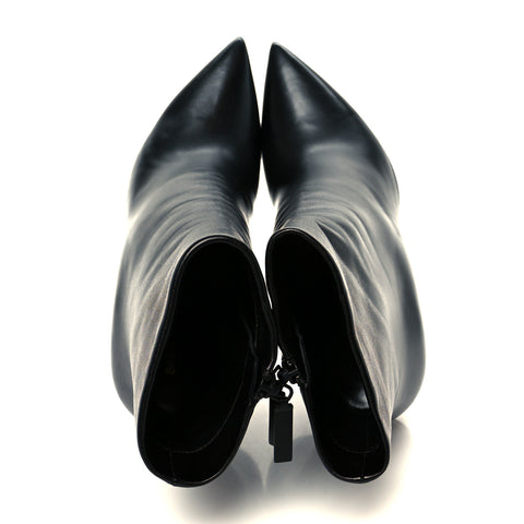 Calfskin Opyum Ankle Boots 39 Black