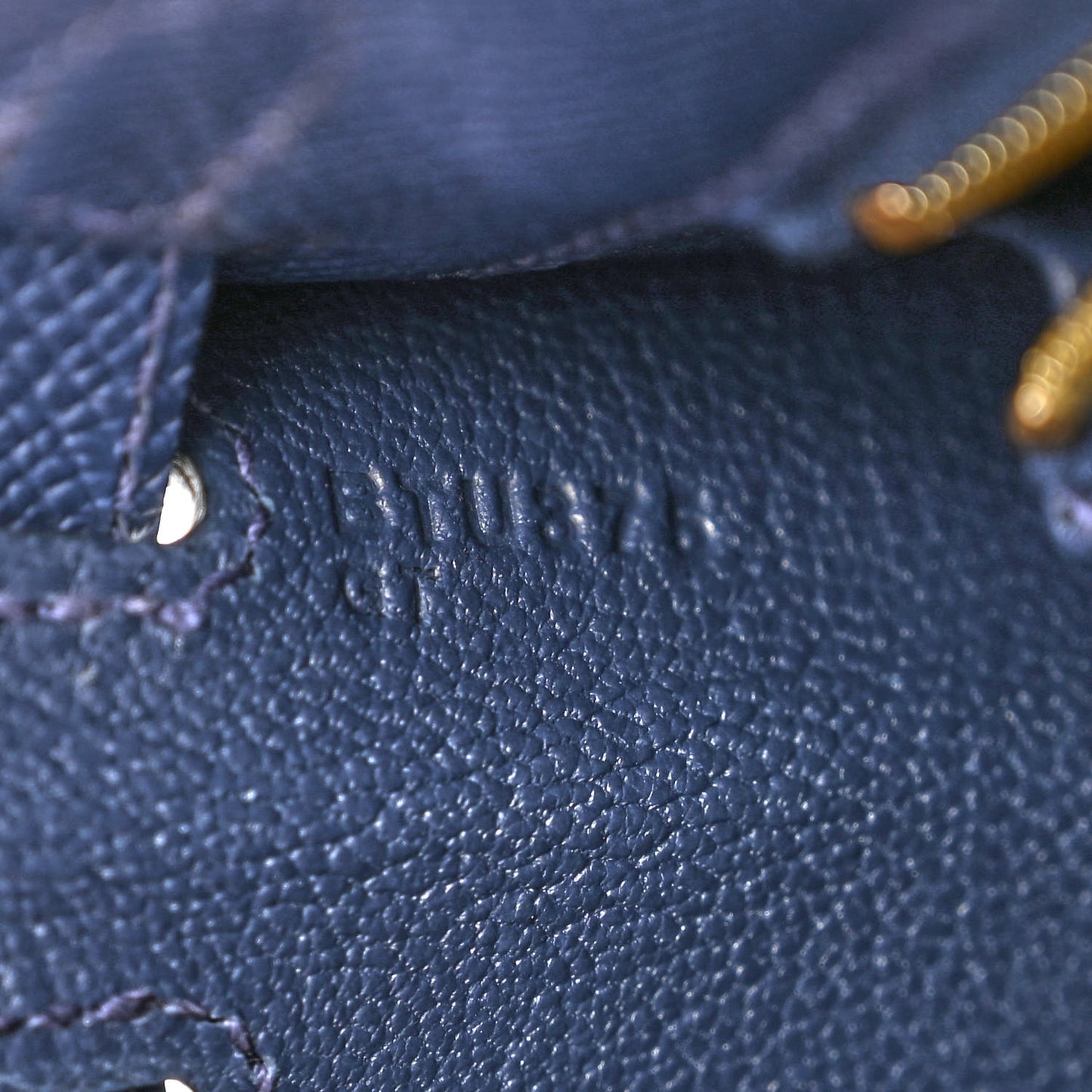 Epsom Kelly Sellier 25 Bleu Navy