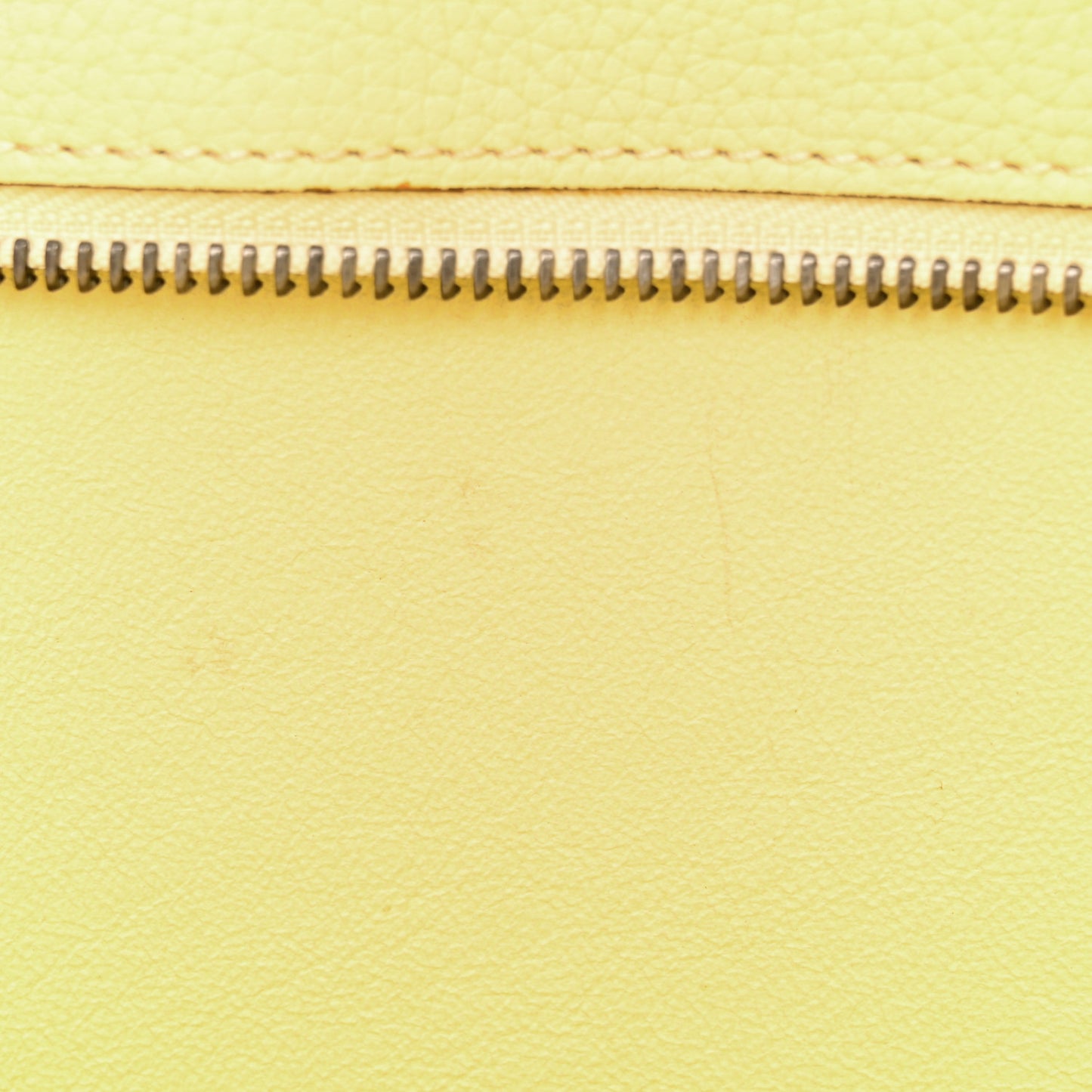 Drummed Calfskin Suede Medium Trapeze Butter