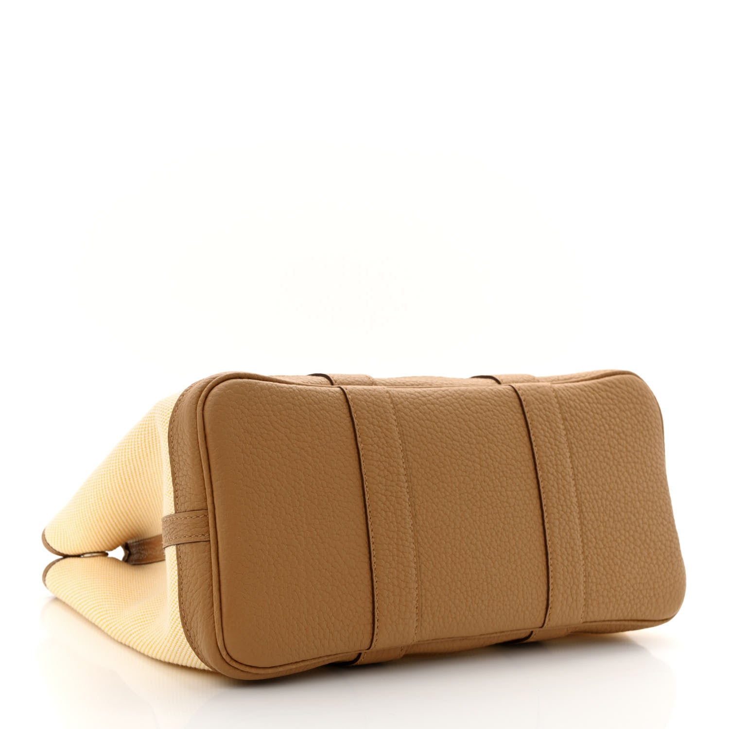 Hermes Twill H Negonda Garden Party 30 TPM Ecru Jaune De Naples Biscuit 4 of 11