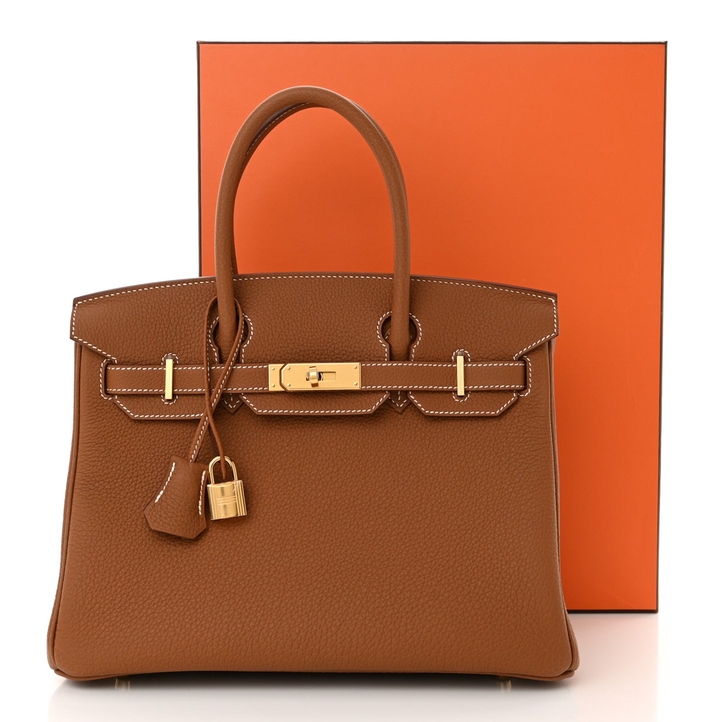 Togo Birkin 30 Gold