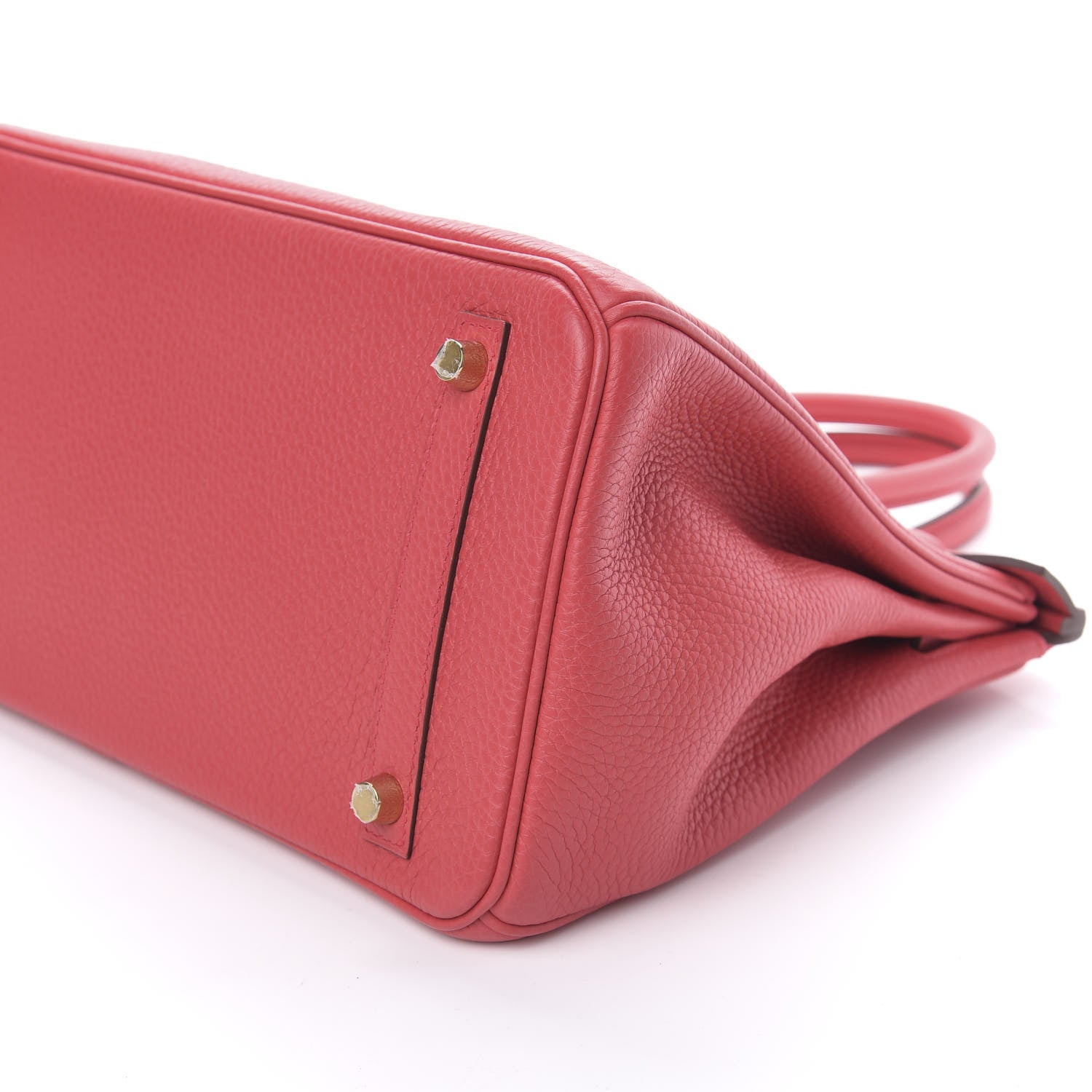 Hermes Taurillon Clemence Birkin 30 Bougainvillea 9 of 11