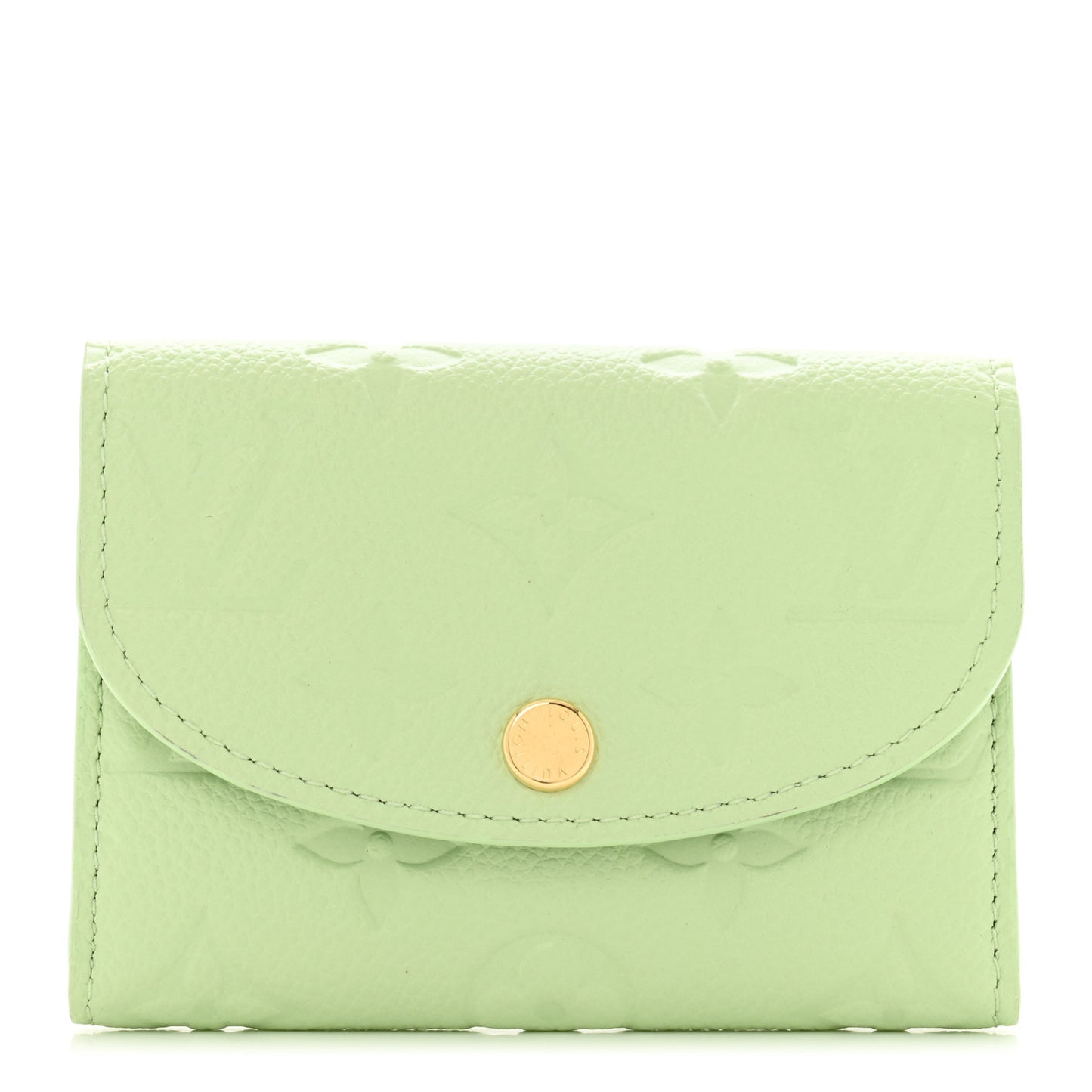 X TM Empreinte Monogram Rosalie Coin Purse Green Tea