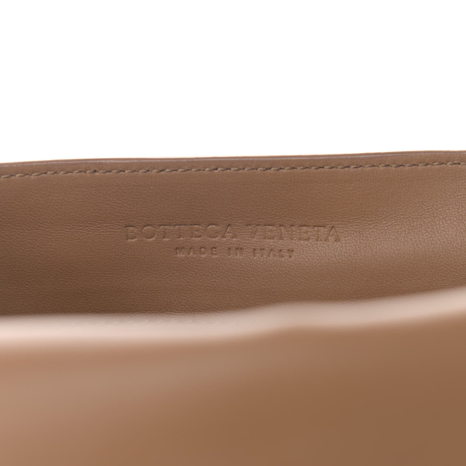 Bottega Veneta Nappa Small Intrecciato Saddle Crossbody Camel 6 of 12