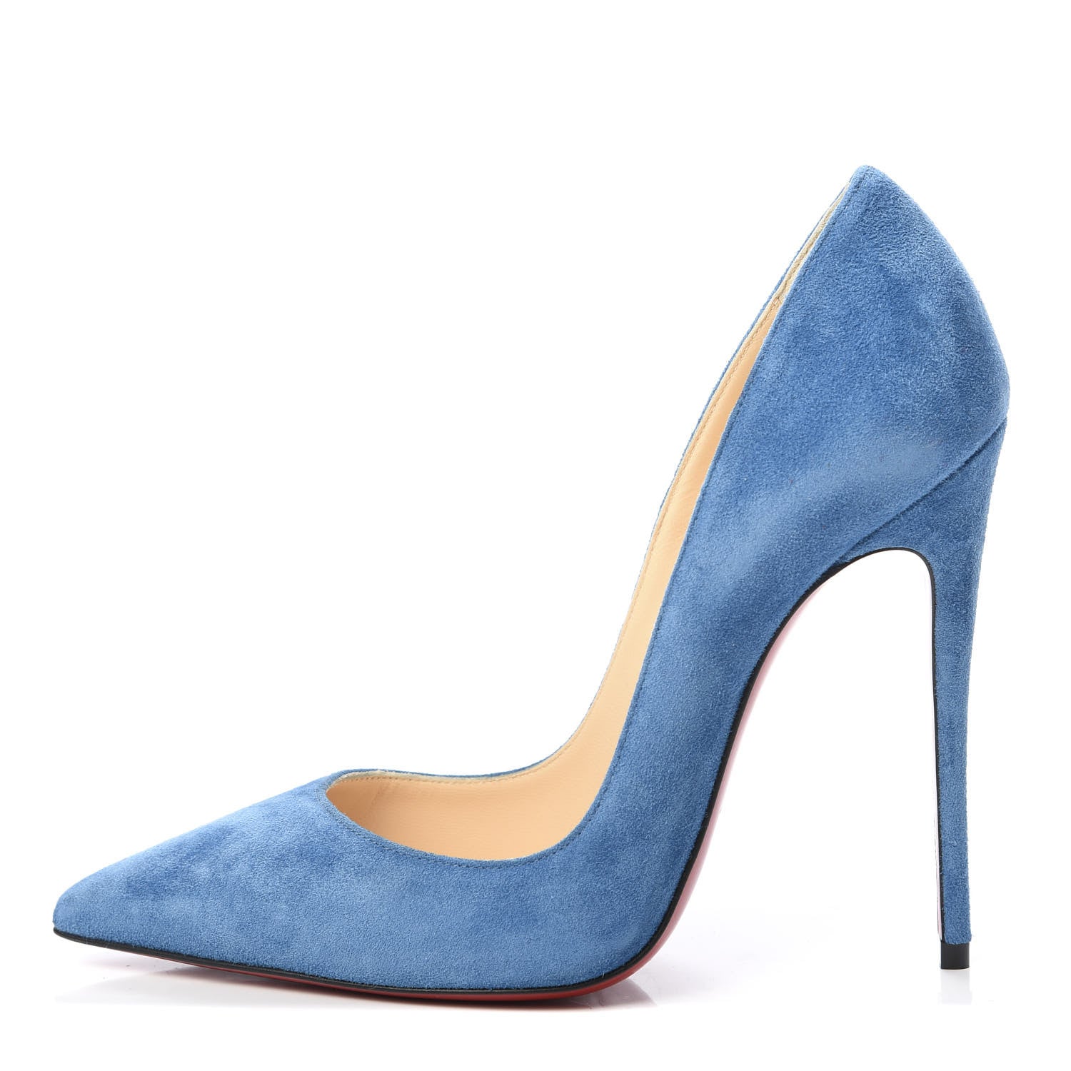 新品Christian Louboutin ブルー ハイヒール Miss Z - 100 mm Pumps - Laminated calf leather - Iceberg
