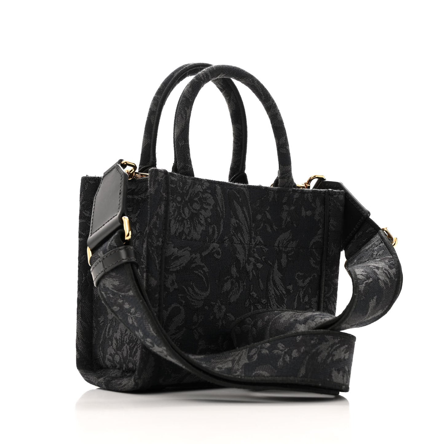 Jacquard Barocco Extra Small Athena Tote Black