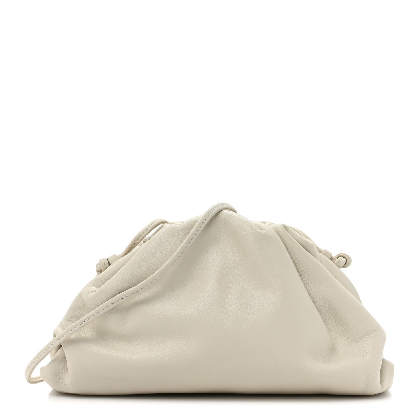 Butter Calfskin The Mini Pouch Chalk