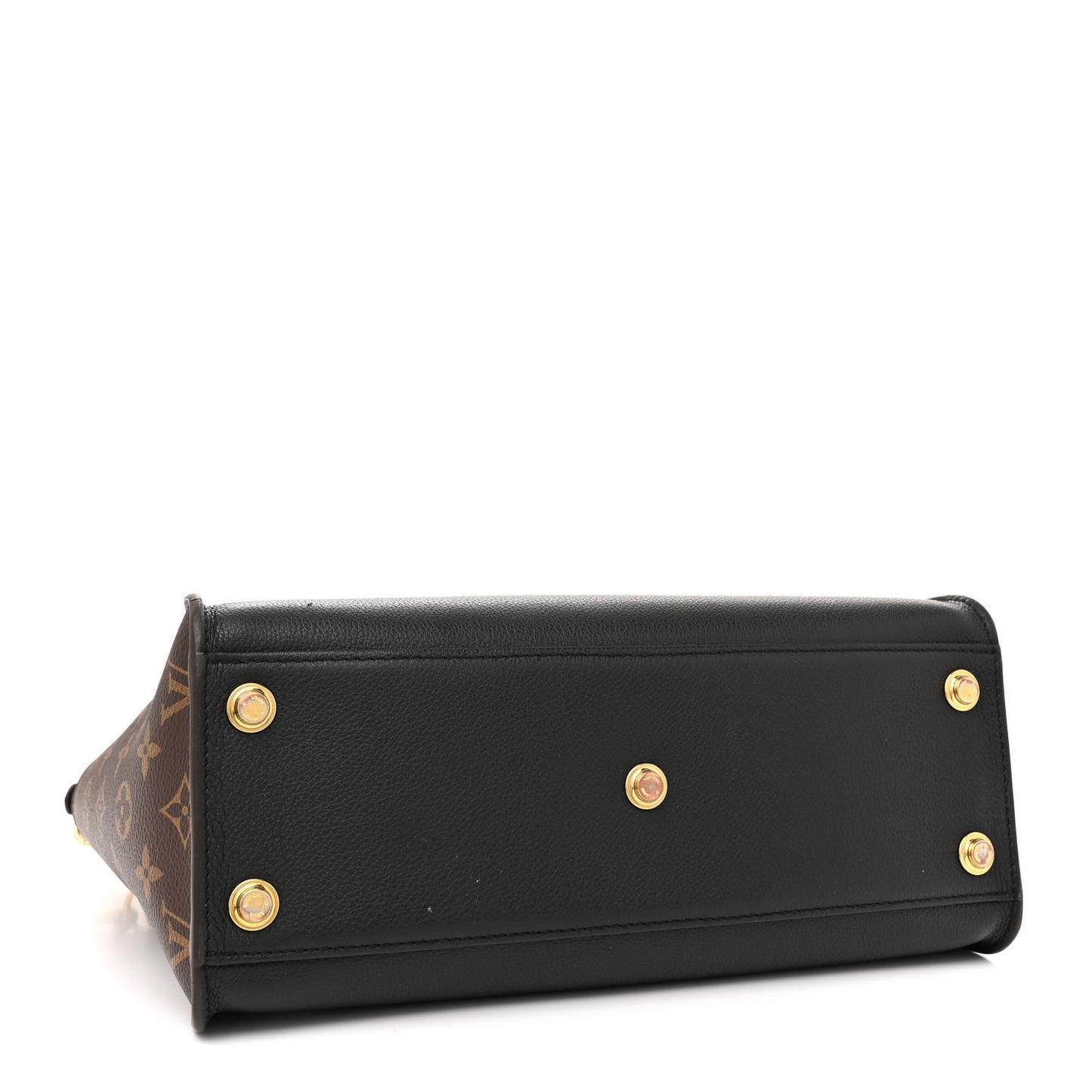 Calfskin Monogram On My Side Black