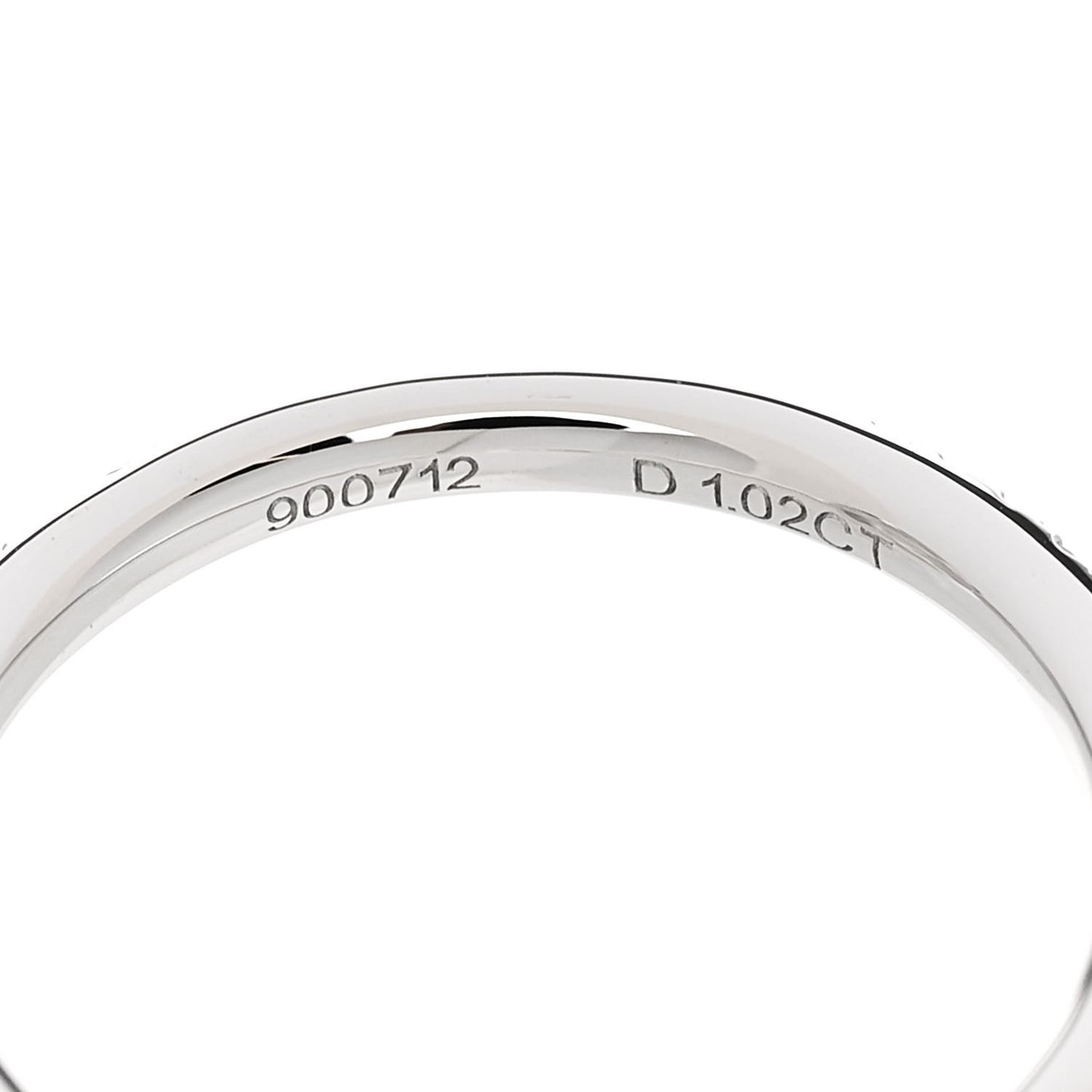 Platinum Diamond 1.02ct The One Oval Shaped Micropave Engagement Ring 50 5.25