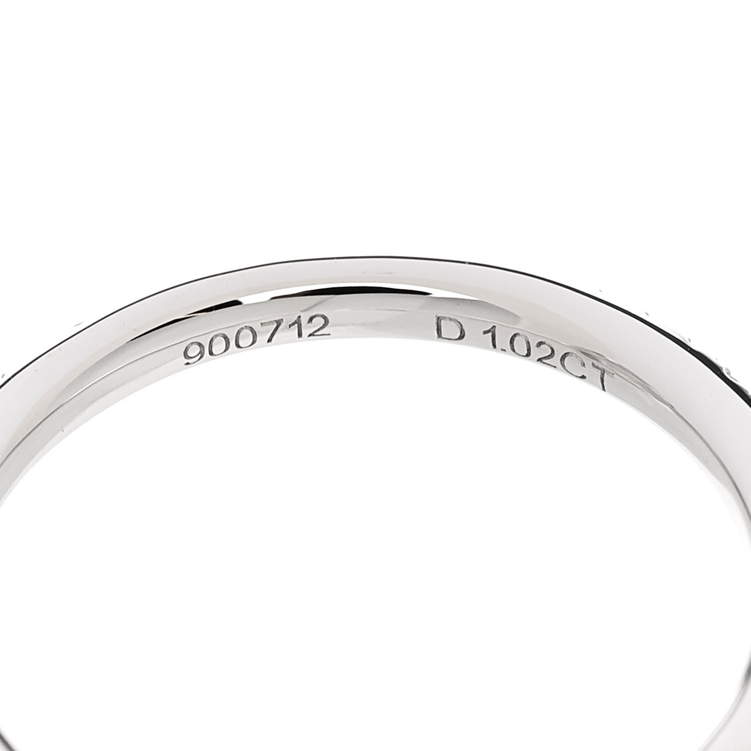 Harry Winston Platinum Diamond 1.02ct The One Oval Shaped Micropave Engagement Ring 50 5.25 6 of 7