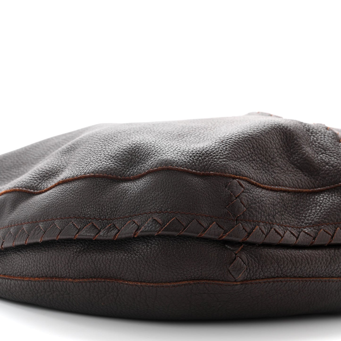 Cervo Deerskin Hobo Ebano
