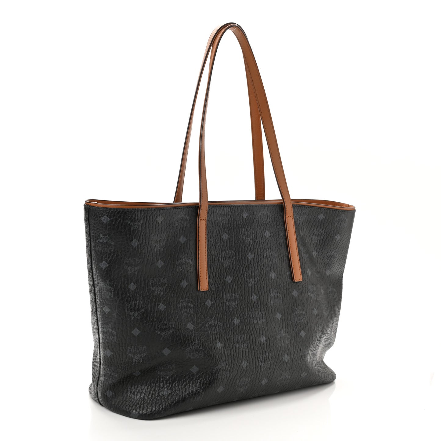 Visetos Medium Anya Shopper Tote Black