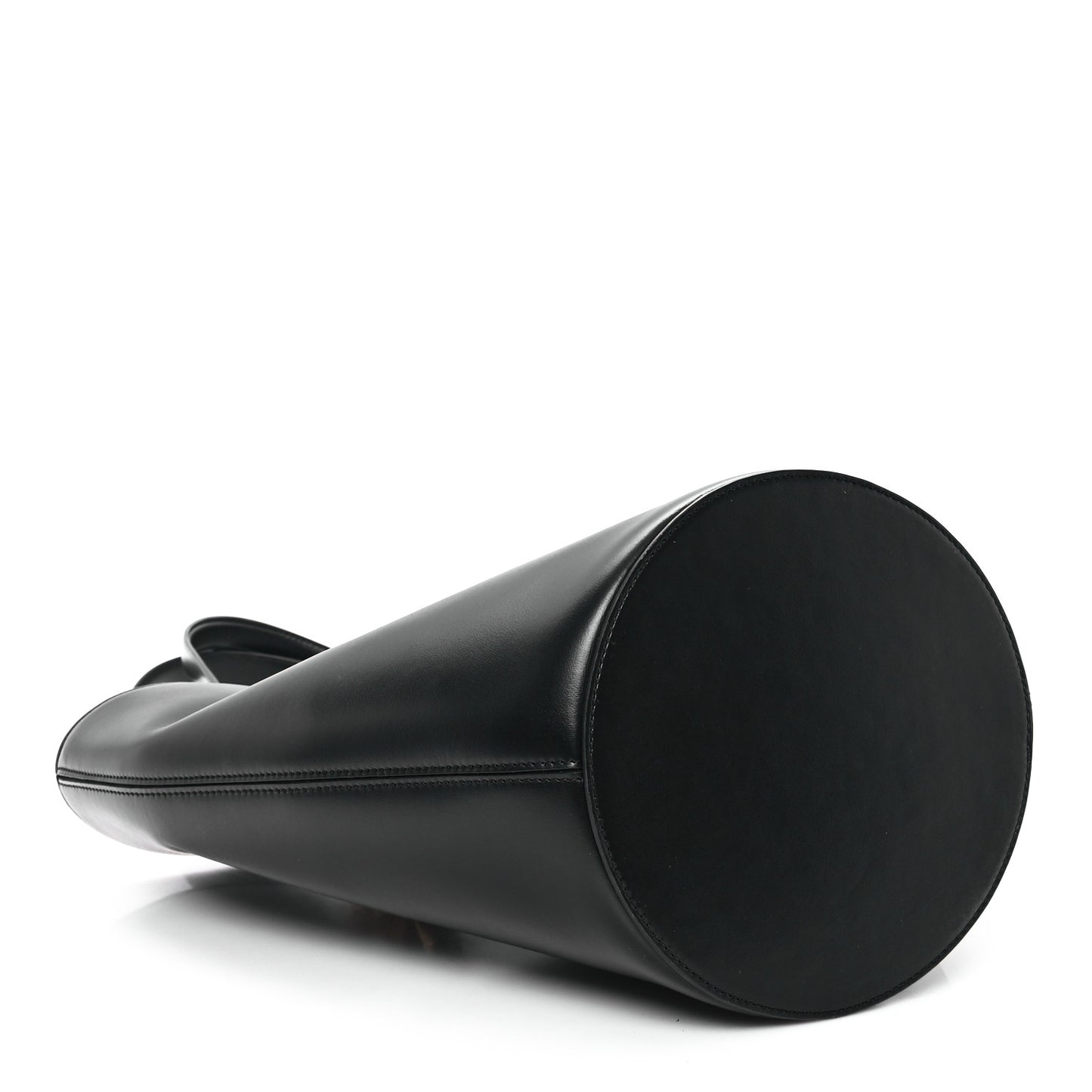 Smooth Calfskin Le Bambola Moyen Black