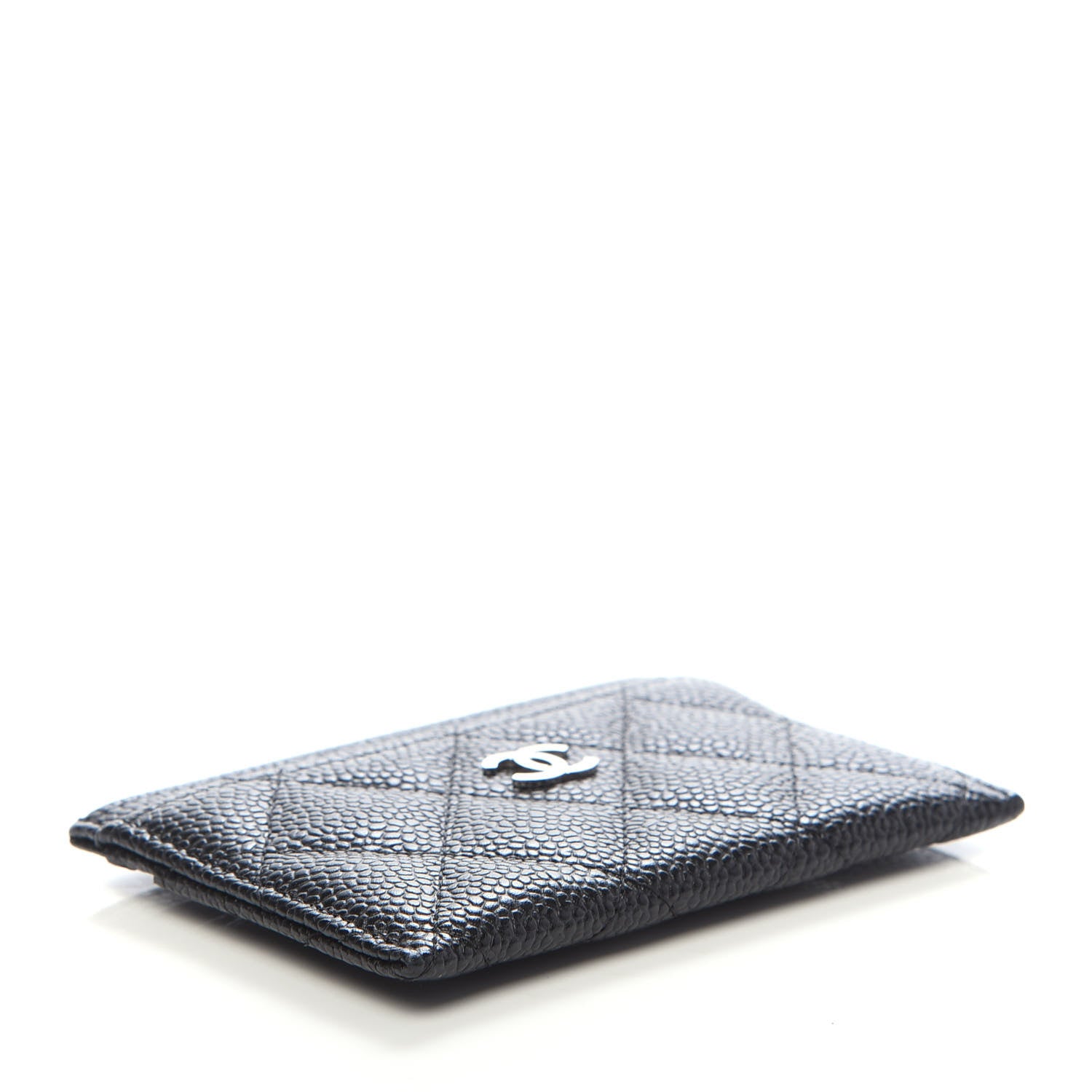 Chanel Caviar Quilted Card Holder Black 4 of 9