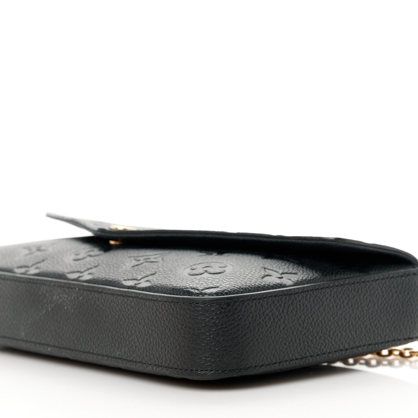 Empreinte Pochette Felicie Chain Wallet Black