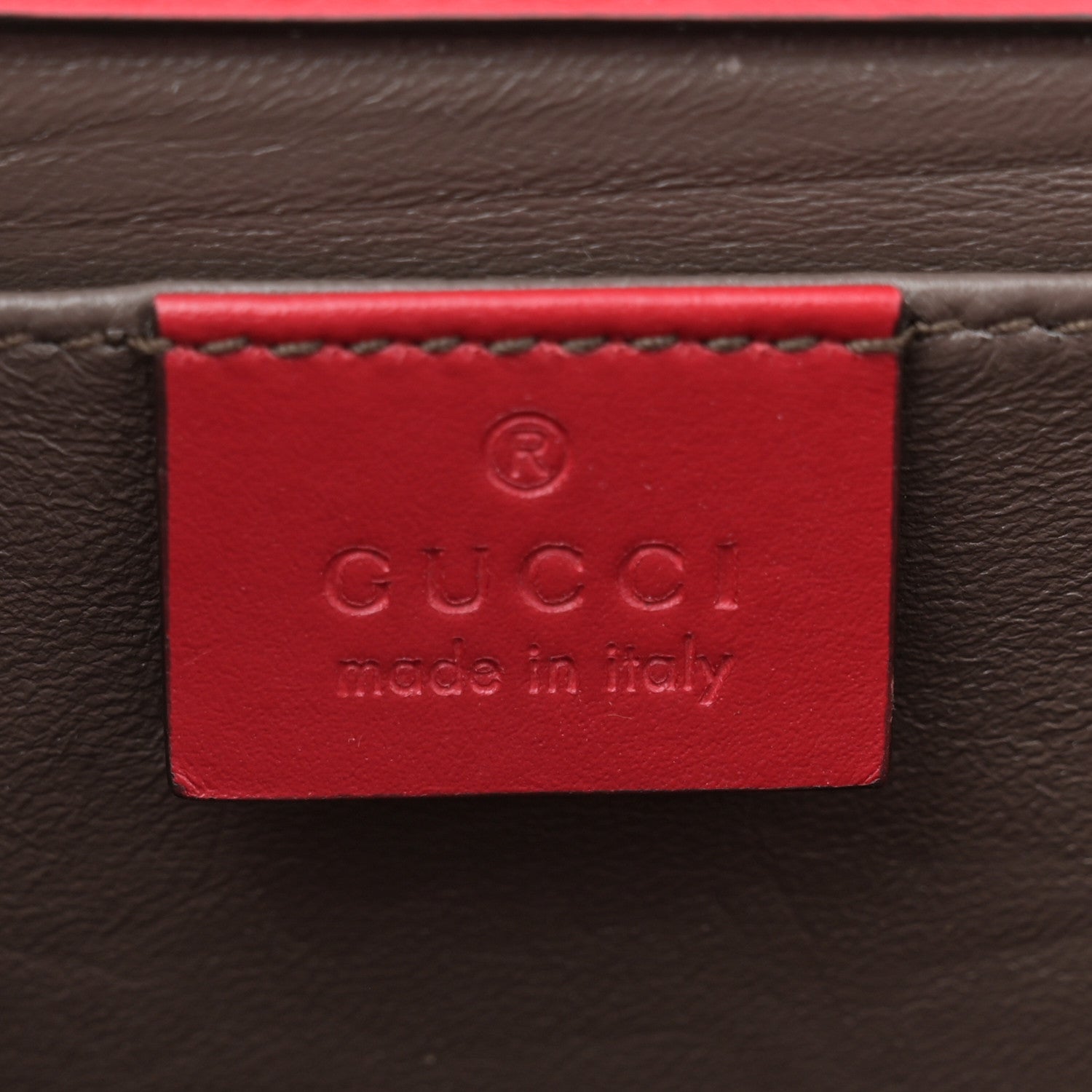 Gucci Smooth Calfskin Small Zumi Top Handle Shoulder Bag Hibiscus Red 6 of 13