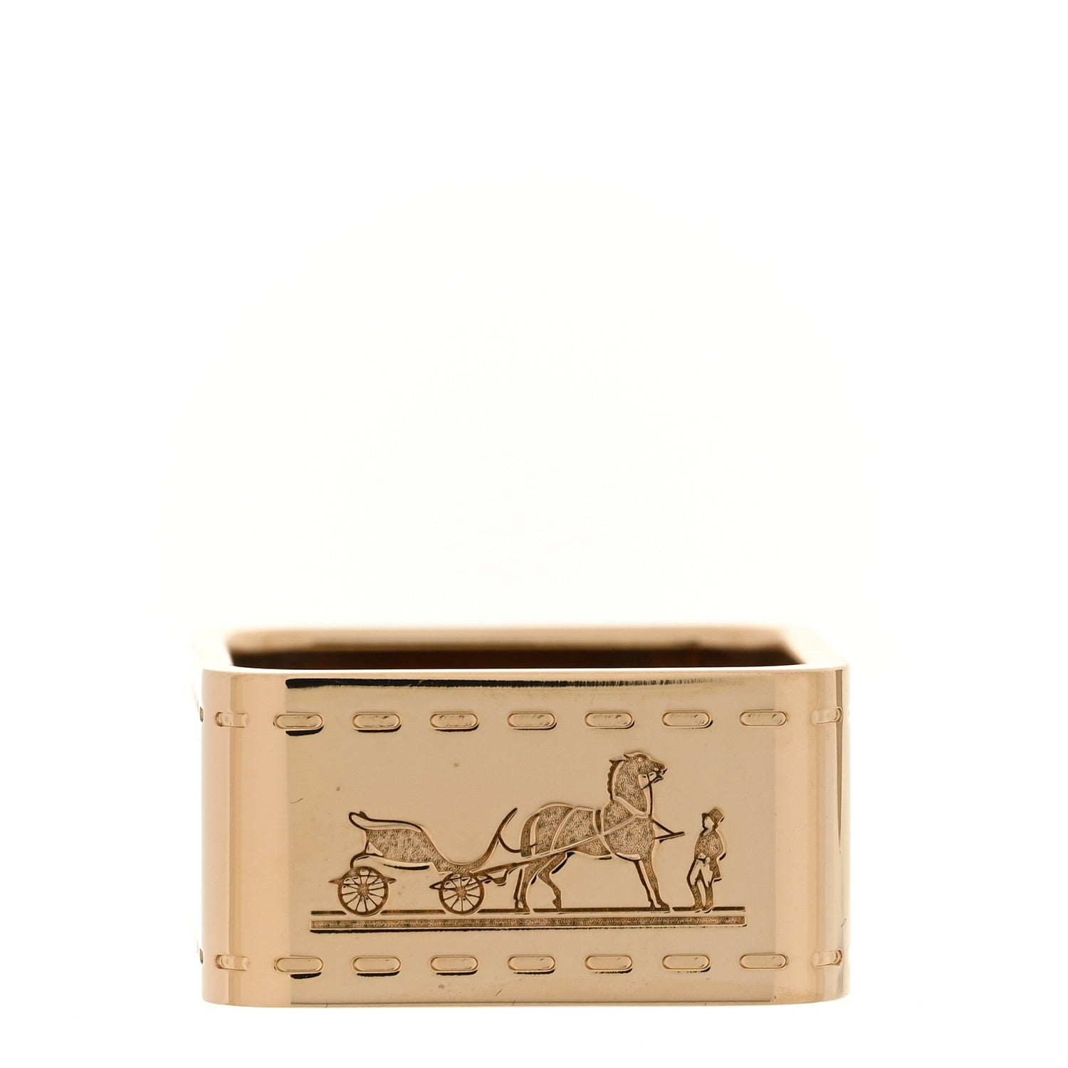 Hermes Permabrass Bolduc Scarf Ring 1887625 – FASHIONPHILE